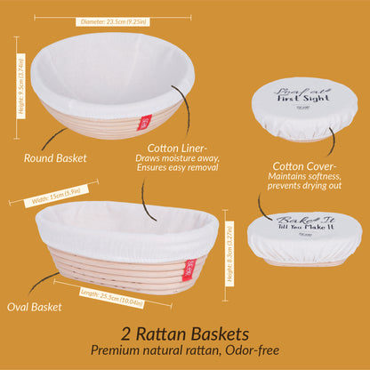 Premium Sourdough Starter & Bread Baking Kit