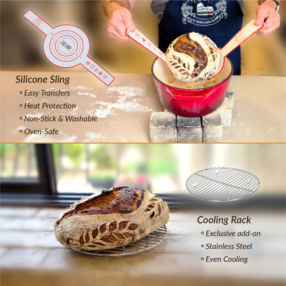 Premium Sourdough Starter & Bread Baking Kit
