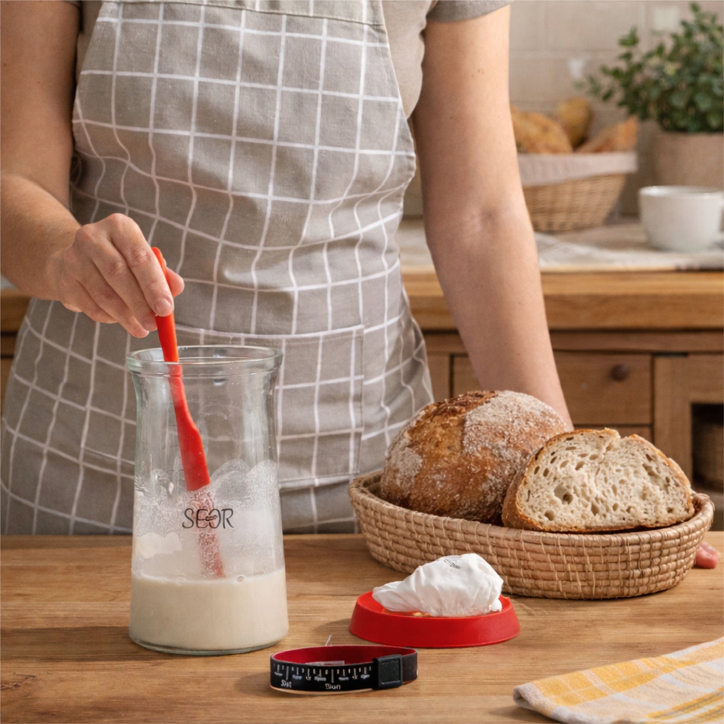 Premium Sourdough Starter & Bread Baking Kit